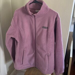 Columbia Mauve Fleece Jacket